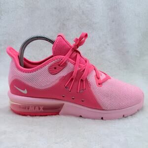 Nike Air Max Sequent 3 Womens Running Shoes Hot Punch Pink Size 7 908993-601